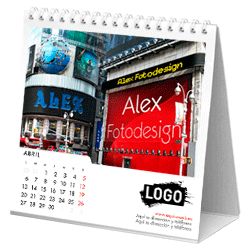 Personaliza un modelo de calendario con tu nombre a medida